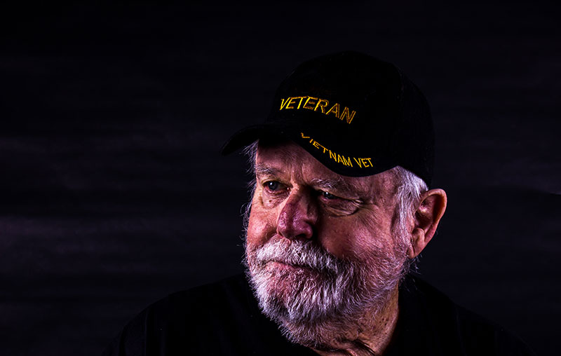 Veteran exposed to Agent Orange in Vietnam