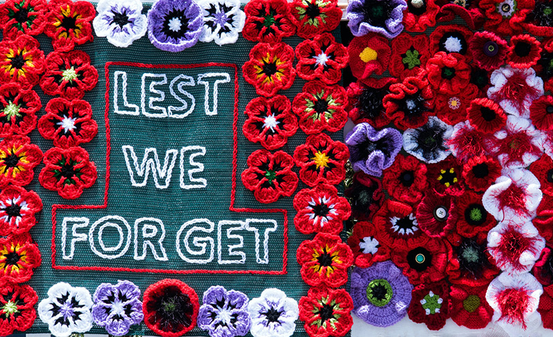 Remembrance quilt, Armistice Day